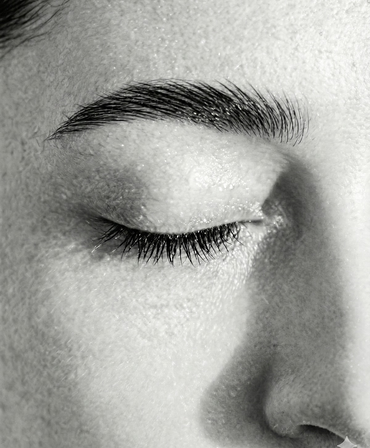 Close-up of a person smiling warmly.